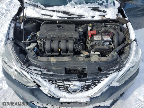 2016 Nissan Sentra SV with VIN 3N1AB7APXGL682176, listed as a Copart auction lot 45088495 with 83,945 mi miles and Salvage Title. Bid and sale history available at carsss.com. Image 11.