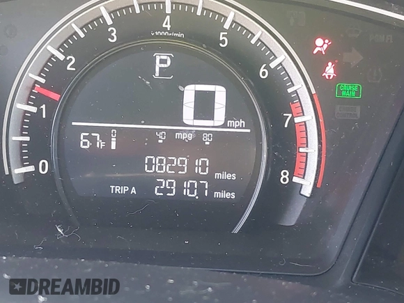 2017 Honda Civic LX z VIN 19XFC2F54HE203525, wystawiony jako IAAI lot #41796081 z przebiegiem 82 910 mil mil oraz . Historia ofert i sprzedaży dostępna na DreamBid. Obrazek 15.