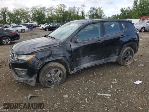 2021 Jeep Compass Sport с VIN 3C4NJDAB2MT572027, выставлен на аукционе Copart как лот 54970265 с пробегом 95 177 миль миль и Списание • Salvage title. История ставок и продаж доступна на DreamBid. Изображение 1.