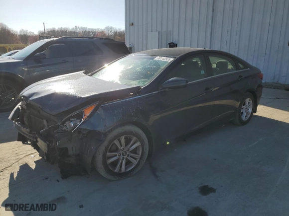 2011 Hyundai Sonata GLS PZEV with VIN 5NPEB4AC4BH111043, listed as a Copart auction lot 50143535 with 108,782 mi miles and Salvage Title. Bid and sale history available at carsss.com. Image 1.