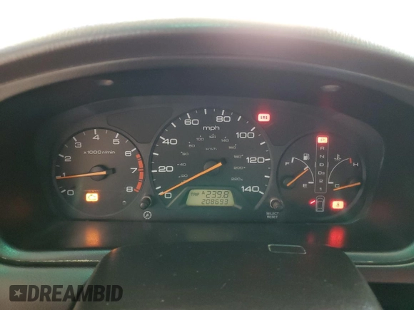 2002 Honda Odyssey EX z VIN 5FNRL18622B049511, wystawiony jako Copart lot #55265485 z przebiegiem 208 693 mil mil oraz Czysty tytuł • Clean title. Historia ofert i sprzedaży dostępna na DreamBid. Obrazek 9.
