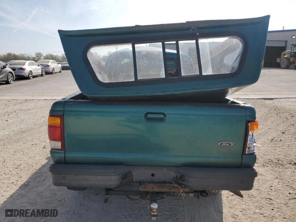 1998 Ford Ranger XL with VIN 1FTZR15XXWPA21754, listed as a Copart auction lot 49282365 with 166,054 mi miles and Salvage Title. Bid and sale history available at carsss.com. Image 6.