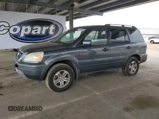 2004 Honda Pilot EX with VIN 2HKYF18484H530367, listed as a Copart auction lot 51463665 with 265,047 mi miles and Clean Title. Bid and sale history available at carsss.com. Image 1.