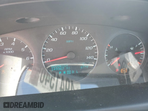 2012 Chevrolet Impala LT Fleet with VIN 2G1WG5E35C1169728, listed as a Copart auction lot 49415405 with 149,367 mi miles and Salvage Title. Bid and sale history available at DreamBid. Image 9.
