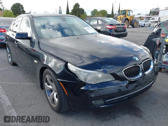 2008 BMW 5 Series 528i with VIN WBANU53548CT16846, listed as a IAAI auction lot 41786109 with Not Provided miles and . Bid and sale history available at carsss.com. Image 1.