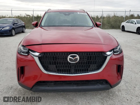 2024 Mazda CX-90 Preferred Plus with VIN JM3KKCHD6R1148065, listed as a Copart auction lot 76298454 with Not Provided miles and Non Repairable. Bid and sale history available at DreamBid. Image 5.