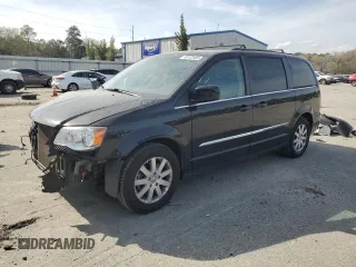 2016 Chrysler Town & Country Touring with VIN 2C4RC1BG8GR284170, listed as a Copart auction lot 49133465 with 135,478 mi miles and Salvage Title. Bid and sale history available at carsss.com. Image 1.