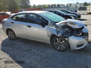 2024 Nissan Versa S with VIN 3N1CN8DVXRL896202, listed as a Copart auction lot 52783645 with 22,496 mi miles and Salvage Title. Bid and sale history available at DreamBid. Image 4.