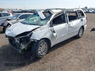 2008 Toyota Sienna XLE with VIN 5TDZK22C48S149718, listed as a IAAI auction lot 41473363 with 1 mi miles. Bid and sale history available at carsss.com. Image 2.