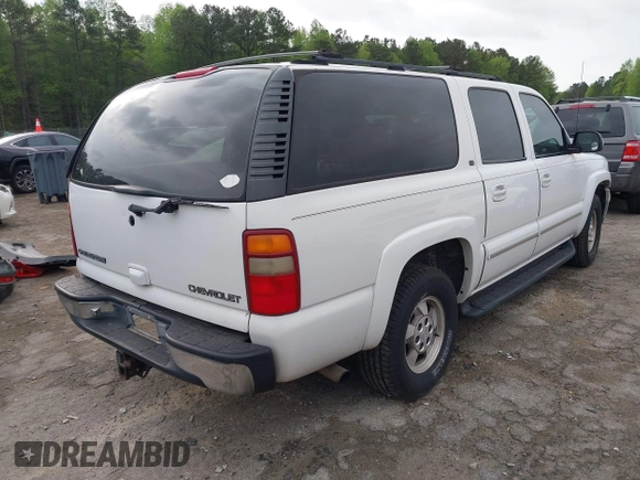 2002 Chevrolet Suburban LS with VIN 3GNEC16Z92G145729, listed as a IAAI auction lot 41889656 with 1 mi miles. Bid and sale history available at carsss.com. Image 4.