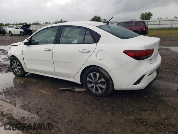 2022 Kia Rio LX with VIN 3KPA24AD1NE501016, listed as a Copart auction lot 80869534 with 64,305 mi miles and Salvage Title. Bid and sale history available at carsss.com. Image 2.