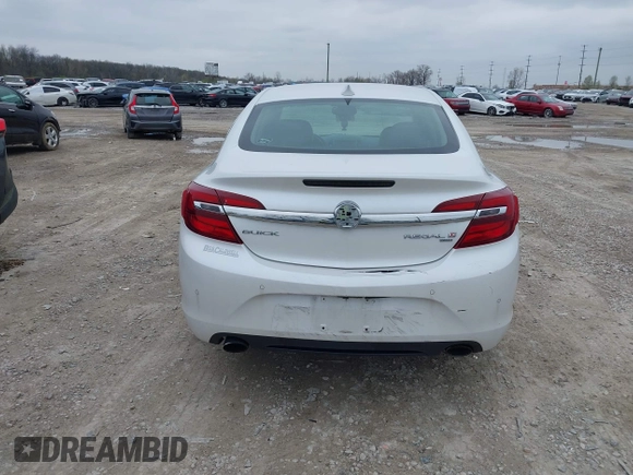 2016 Buick Regal Premium II with VIN 2G4GT5GX7G9136644, listed as a IAAI auction lot 41959829 with 110,336 mi miles. Bid and sale history available at carsss.com. Image 16.