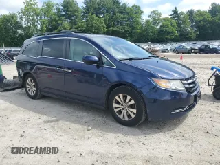 2014 Honda Odyssey EX-L with VIN 5FNRL5H61EB114764, listed as a Copart auction lot 61189305 with 167,185 mi miles and Clean title. Bid and sale history available at DreamBid. Image 4.