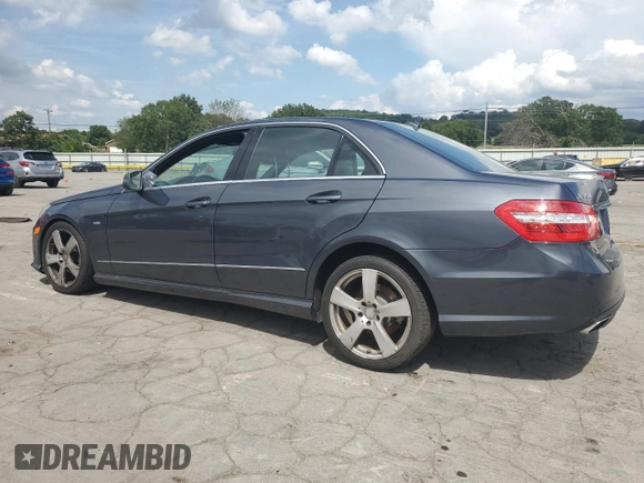 2012 Mercedes-Benz E 350 Luxury with VIN WDDHF5KB3CA605521, listed as a Copart auction lot 64076005 with 146,855 mi miles and Salvage title. Bid and sale history available at DreamBid. Image 2.