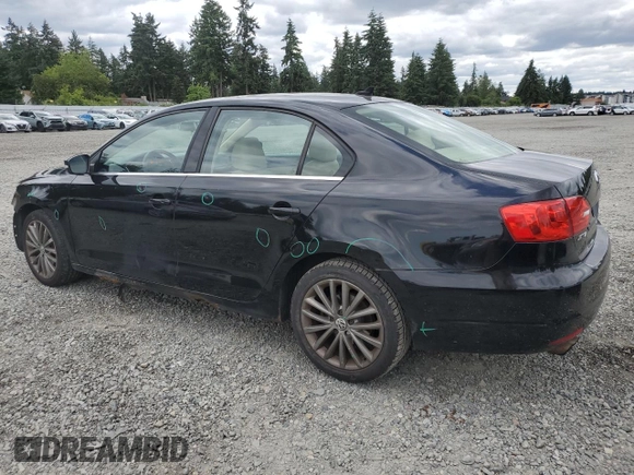 2011 Volkswagen Jetta SEL with VIN 3VWLZ7AJ1BM304504, listed as a Copart auction lot 60991215 with 189,148 mi miles and Salvage title. Bid and sale history available at DreamBid. Image 2.
