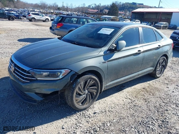 2019 Volkswagen Jetta SEL Premium with VIN 3VWG57BU4KM102200, listed as a IAAI auction lot 41356445 with 85,525 mi miles. Bid and sale history available at carsss.com. Image 2.