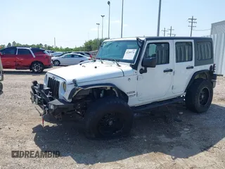 2017 Jeep Wrangler Unlimited Sport с VIN 1C4BJWDG4HL549310, выставлен на аукционе IAAI как лот 42205370 с пробегом 84 226 миль миль и . История ставок и продаж доступна на DreamBid. Изображение 2.