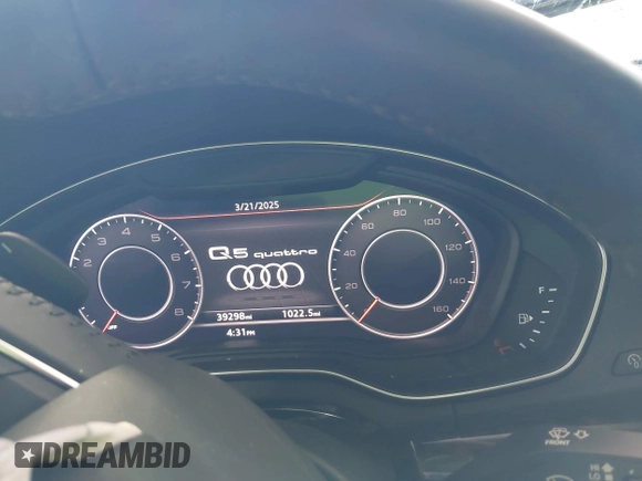 2018 Audi Q5 Prestige with VIN WA1CNAFY0J2023988, listed as a IAAI auction lot 41864266 with 39,298 mi miles. Bid and sale history available at carsss.com. Image 15.