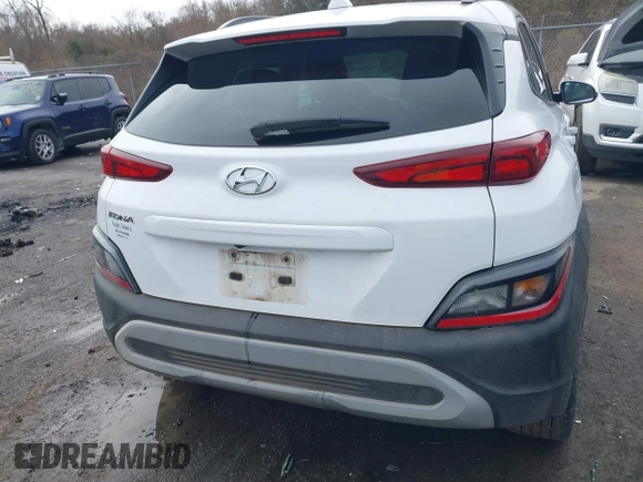 2023 Hyundai Kona SEL with VIN KM8K62AB6PU040648, listed as a IAAI auction lot 41363527 with Not Provided miles and . Bid and sale history available at DreamBid. Image 16.