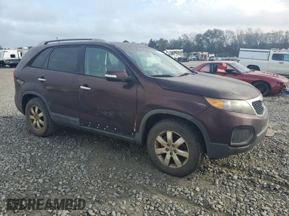2012 Kia Sorento LX with VIN 5XYKT4A28CG267697, listed as a Copart auction lot 81220954 with 176,984 mi miles and Non Repairable. Bid and sale history available at carsss.com. Image 4.