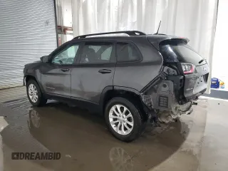 2022 Jeep Cherokee Latitude Lux with VIN 1C4PJMMX0ND537493, listed as a Copart auction lot 46104645 with 37,100 mi miles and Salvage title. Bid and sale history available at DreamBid. Image 2.