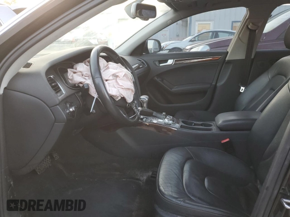 2014 Audi A4 Premium Plus with VIN WAUFFAFLXEN014656, listed as a Copart auction lot 80577704 with 115,204 mi miles and Salvage Title. Bid and sale history available at carsss.com. Image 7.