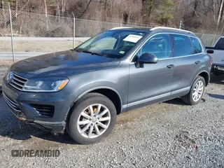 2016 Volkswagen Touareg Sport with VIN WVGEF9BP2GD005315, listed as a IAAI auction lot 41588590 with 134,709 mi miles and . Bid and sale history available at DreamBid. Image 17.