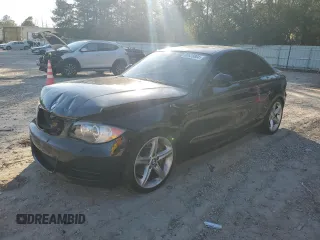 2010 BMW 1 Series 135i with VIN WBAUC7C50AVK96552, listed as a Copart auction lot 80628804 with 94,457 mi miles and Salvage Title. Bid and sale history available at carsss.com. Image 1.