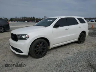 2017 Dodge Durango GT with VIN 1C4RDHDG7HC950707, listed as a Copart auction lot 47966355 with 165,234 mi miles and Salvage Title. Bid and sale history available at DreamBid. Image 1.