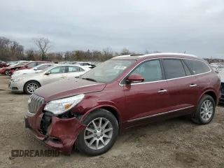2016 Buick Enclave Leather with VIN 5GAKVBKD7GJ129414, listed as a Copart auction lot 80619034 with 141,253 mi miles and Salvage Title. Bid and sale history available at DreamBid. Image 1.
