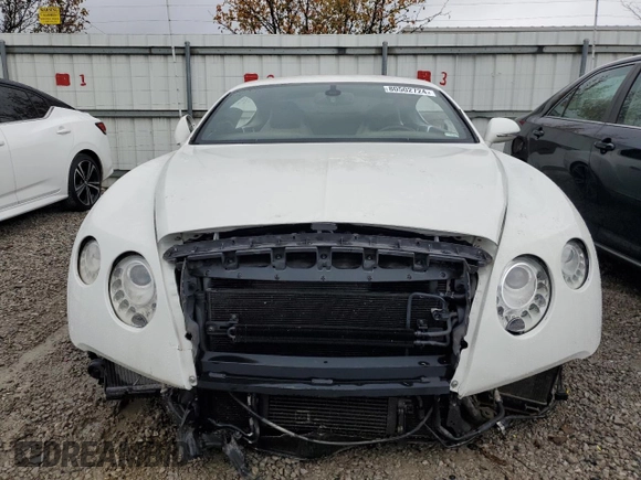2015 Bentley Continental GT with VIN SCBFT7ZA5FC041658, listed as a Copart auction lot 80502724 with Not Provided miles and Salvage Title. Bid and sale history available at DreamBid. Image 5.