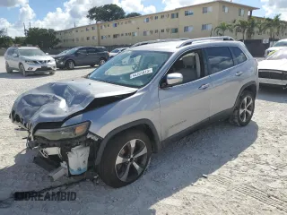 2019 Jeep Cherokee Limited with VIN 1C4PJLDB5KD164686, listed as a Copart auction lot 44701915 with 81,769 mi miles and Non Repairable. Bid and sale history available at DreamBid. Image 1.