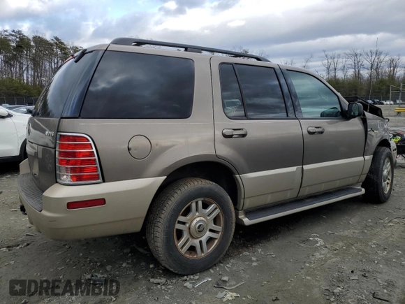 2004 Mercury Mountaineer Convenience z VIN 4M2ZU86W84UJ14939, wystawiony jako Copart lot #47739645 z przebiegiem Nie podano mil oraz Szkody całkowita. Historia ofert i sprzedaży dostępna na DreamBid. Obrazek 3.