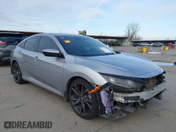 2019 Honda Civic Sport with VIN 19XFC2F8XKE015898, listed as a IAAI auction lot 41431062 with 108,071 mi miles and . Bid and sale history available at DreamBid. Image 1.