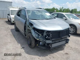 2024 Chevrolet Equinox RS with VIN 3GNAXMEG9RS219579, listed as a IAAI auction lot 42568243 with 8,862 mi miles and . Bid and sale history available at DreamBid. Image 1.
