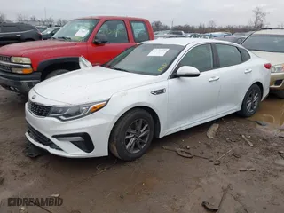 2020 Kia Optima LX with VIN 5XXGT4L32LG382053, listed as a IAAI auction lot 41741903 with 147,428 mi miles. Bid and sale history available at carsss.com. Image 18.
