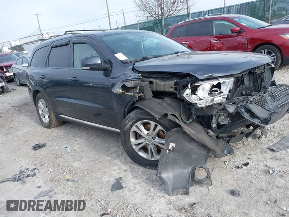 2012 Dodge Durango Crew with VIN 1C4RDJDG0CC337344, listed as a IAAI auction lot 41588370 with 162,339 mi miles. Bid and sale history available at carsss.com. Image 1.