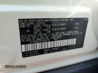 2020 Toyota RAV4 Hybrid Limited z VIN 4T3DWRFV0LU004797, wystawiony jako Copart lot #54181595 z przebiegiem 63 055 mil mil oraz Szkoda całkowita • Salvage title. Historia ofert i sprzedaży dostępna na DreamBid. Obrazek 13.