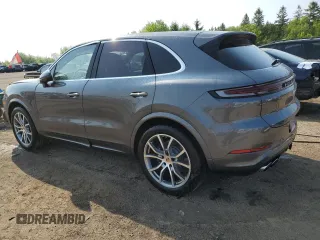 2024 Porsche Cayenne with VIN WP1AA2AY5RDA04955, listed as a Copart auction lot 59577245 with 3,057 mi miles and Salvage title. Bid and sale history available at DreamBid. Image 2.