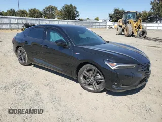 2024 Acura Integra w/A-Spec Technology Package with VIN 19UDE4H60RA022530, listed as a Copart auction lot 72598544 with 6,505 mi miles and Salvage Title. Bid and sale history available at carsss.com. Image 4.