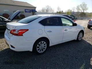 2018 Nissan Sentra SV with VIN 3N1AB7AP0JL619644, listed as a Copart auction lot 53088985 with 90,455 mi miles and Salvage Title. Bid and sale history available at DreamBid. Image 3.
