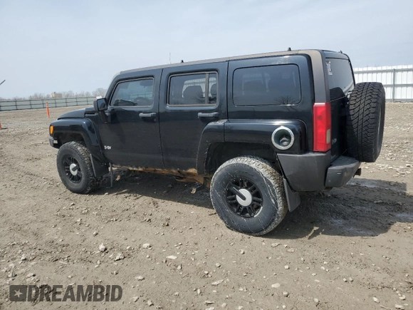 2006 Hummer H3 with VIN 5GTDN136668100003, listed as a Copart auction lot 54823165 with 196,627 mi miles and Clean Title. Bid and sale history available at carsss.com. Image 2.