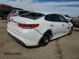 2018 Kia Optima LX with VIN 5XXGT4L37JG209643, listed as a Copart auction lot 47816725 with 85,181 mi miles and Salvage Title. Bid and sale history available at carsss.com. Image 3.