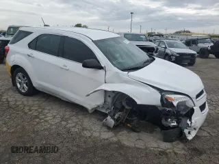 2015 Chevrolet Equinox LS with VIN 2GNALAEK2F6118117, listed as a Copart auction lot 53911425 with 167,222 mi miles and Non Repairable. Bid and sale history available at carsss.com. Image 4.