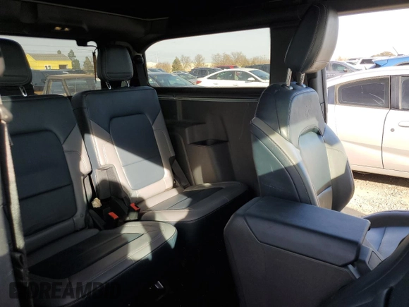 2022 Ford Bronco with VIN 1FMDE5CP0NLB48255, listed as a Copart auction lot 86614524 with 16,826 mi miles and Salvage title. Bid and sale history available at DreamBid. Image 10.