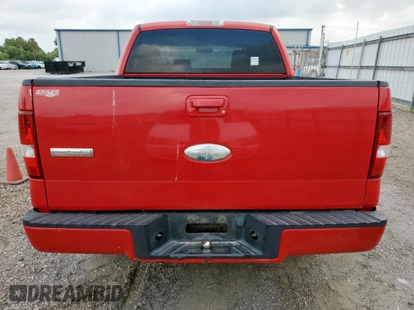 2007 Ford F-150 XLT with VIN 1FTRW12W07KD47856, listed as a Copart auction lot 58524485 with 180,359 mi miles and Clean title. Bid and sale history available at DreamBid. Image 6.