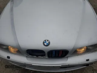 2003 BMW 5 Series 525iA with VIN WBADT43423G028907, listed as a Copart auction lot 79849994 with 0 mi miles and Salvage Title. Bid and sale history available at carsss.com. Image 12.