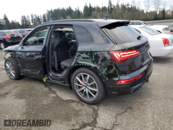 2024 Audi Q5 S line Prestige with VIN WA1F2AFY7R2087589, listed as a Copart auction lot 87179814 with 3,630 mi miles and Salvage Title. Bid and sale history available at carsss.com. Image 2.