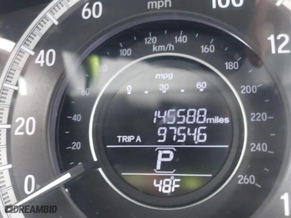 2016 Honda Accord Sedan LX with VIN 1HGCR2F30GA220969, listed as a IAAI auction lot 41868693 with 145,588 mi miles. Bid and sale history available at carsss.com. Image 16.