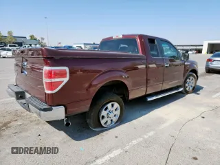 2009 Ford F-150 STX with VIN 1FTRX12819FA12244, listed as a Copart auction lot 58618995 with 136,773 mi miles and Salvage title. Bid and sale history available at DreamBid. Image 3.